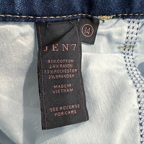 7 For All Mankind Jen7 Slim Straight 14 - Picture 5 of 5